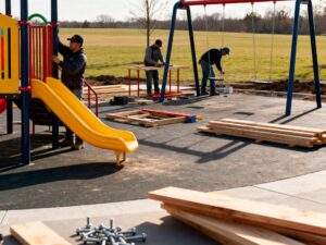 требования к обработке детских площадок