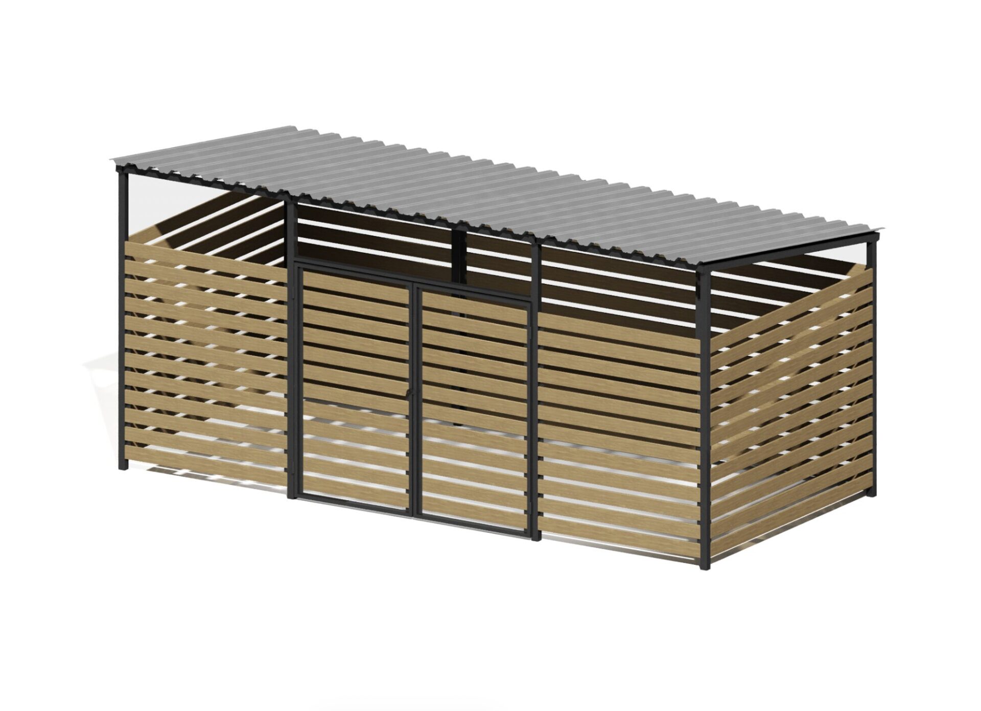 Контейнерная площадка «Эко+» (на 4 контейнера)